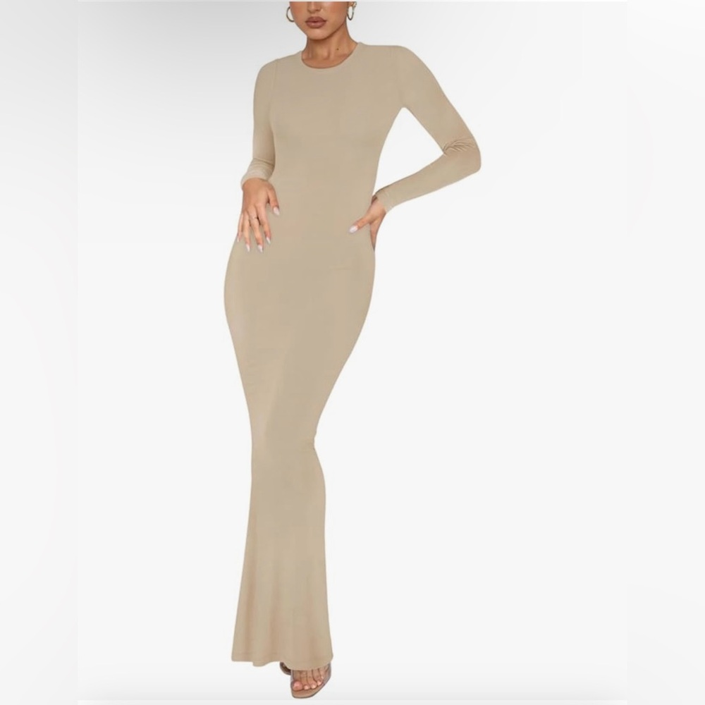 REORIA soft maxi dress